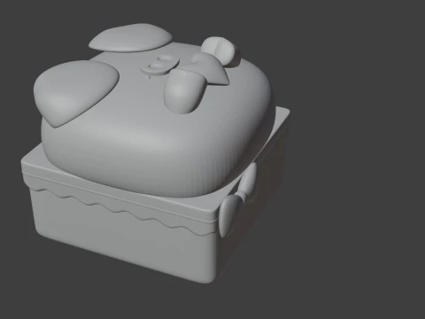 Pig 3D Принт Модель
