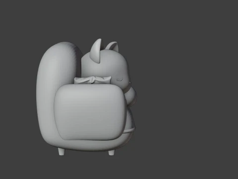 Cat 3D Принт Модель