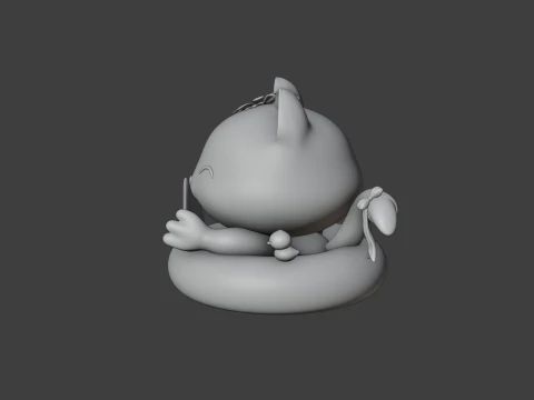 Cat 3D Принт Модель