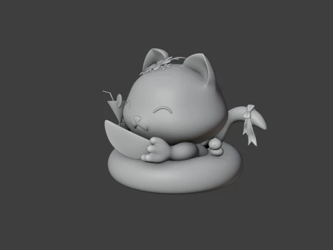 Cat 3D Принт Модель