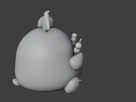 Totoro 3D Принт Модель
