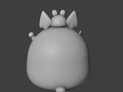 Totoro 3D Принт Модель