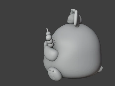 Totoro 3D Принт Модель