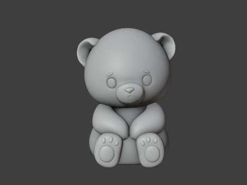 Bear 3D Принт Модель