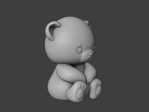 Bear 3D Принт Модель