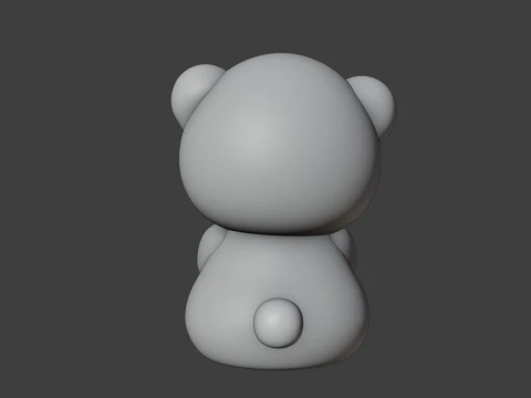 Bear 3D Принт Модель