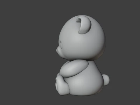 Bear 3D Принт Модель