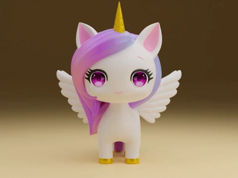 Unicorn 3D Принт Модель