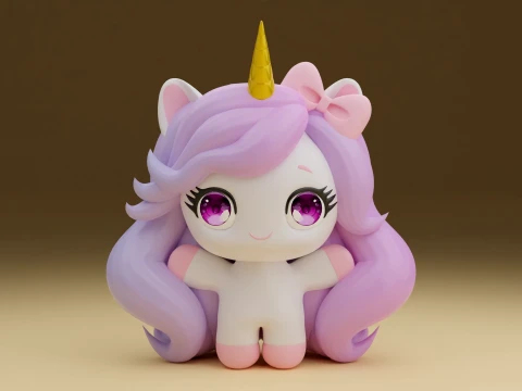 Unicorn 3D Принт Модель