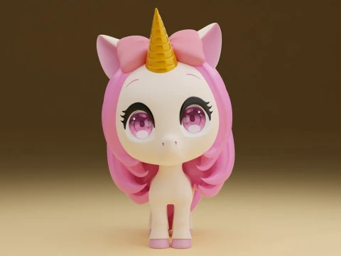 Unicorn 3D Принт Модель