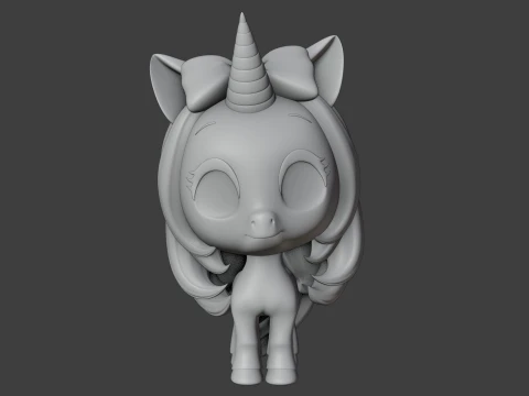 Unicorn 3D Принт Модель