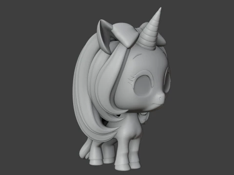 Unicorn 3D Принт Модель