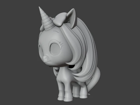 Unicorn 3D Принт Модель