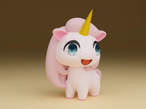 Unicorn 3D Принт Модель