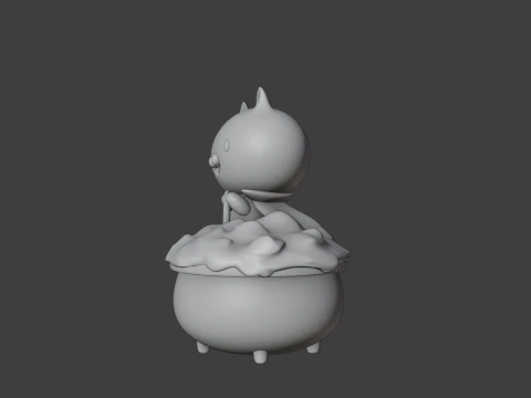 Halloween cat 3D Print Model