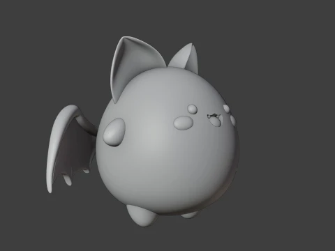 Bat 3D Print Model