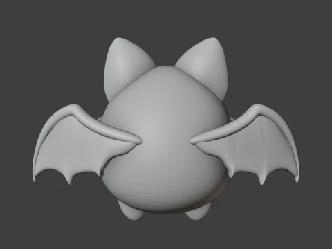 Bat 3D Print Model