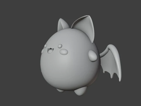 Bat 3D Print Model