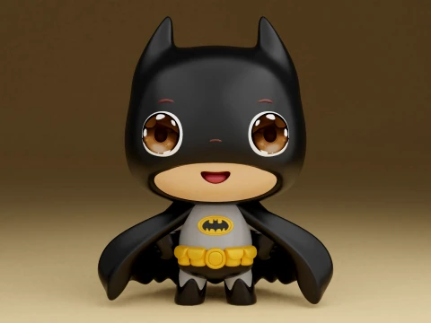 Bat man 3D 프린트 모델