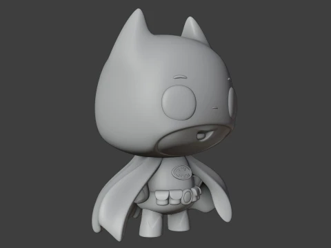 Bat man 3D Print Model