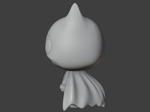 Bat man 3D Print Model