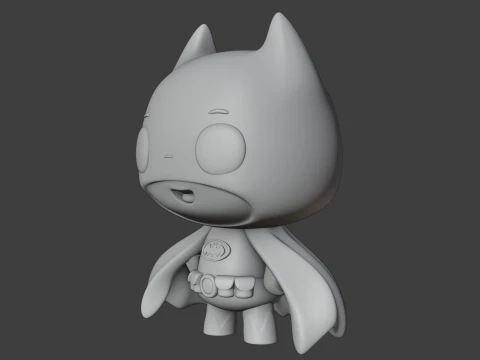 Bat man 3D Print Model