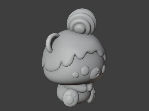 Honey bear 3D Print Model