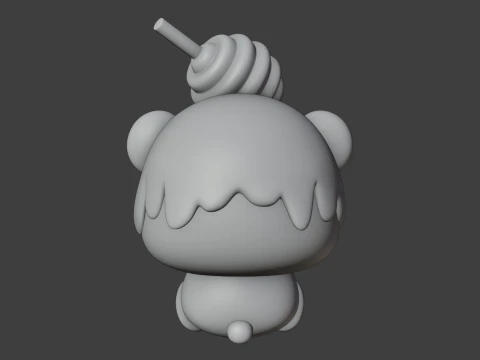 Honey bear 3D Print Model