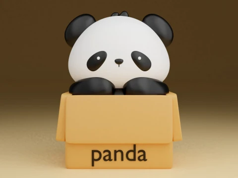 Panda 3D 프린트 모델