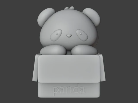 Panda 3D Print Model