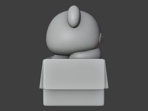 Panda 3D Print Model
