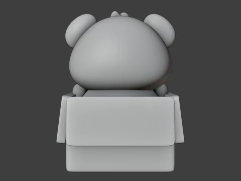 Panda 3D Print Model