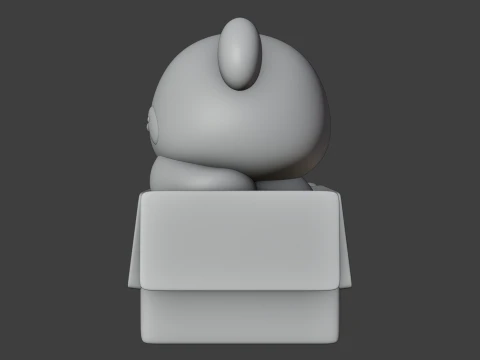 Panda 3D Print Model