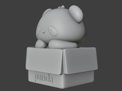 Panda 3D Print Model