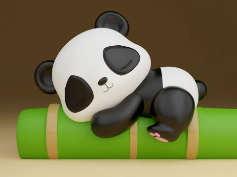 Panda 3D 프린트 모델