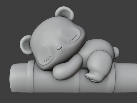 Panda 3D Print Model