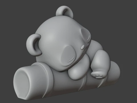 Panda 3D Print Model