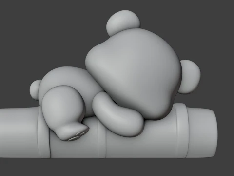Panda 3D Print Model