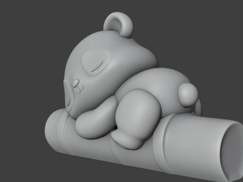 Panda 3D Print Model