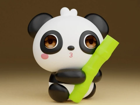 Panda 3D 프린트 모델