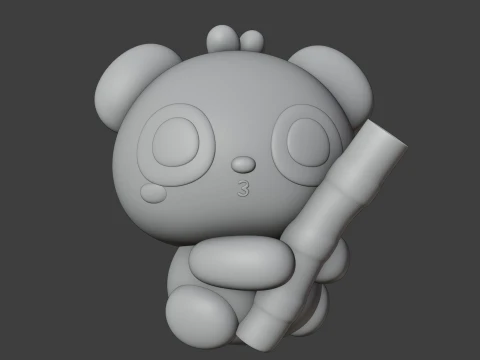 Panda 3D Print Model