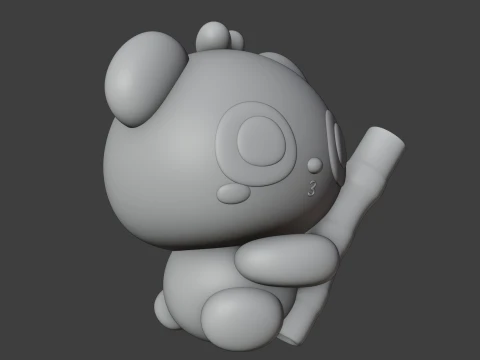 Panda 3D Print Model