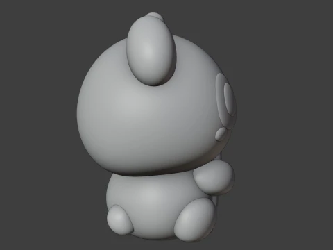 Panda 3D Print Model