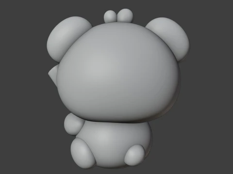 Panda 3D Print Model