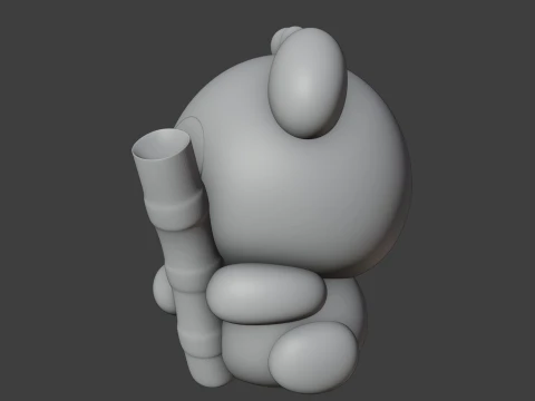 Panda 3D Print Model