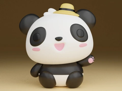 Panda 3D 프린트 모델