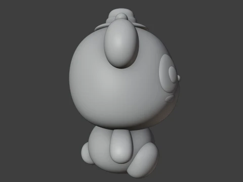 Panda 3D Print Model