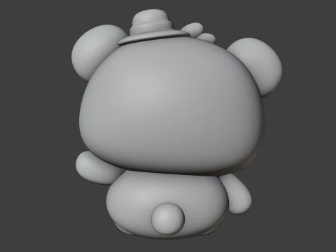 Panda 3D Print Model