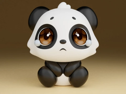 Panda 3D 프린트 모델