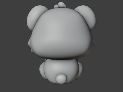 Panda 3D Print Model